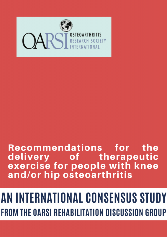 OARSI Exercise Implementation Recommendations