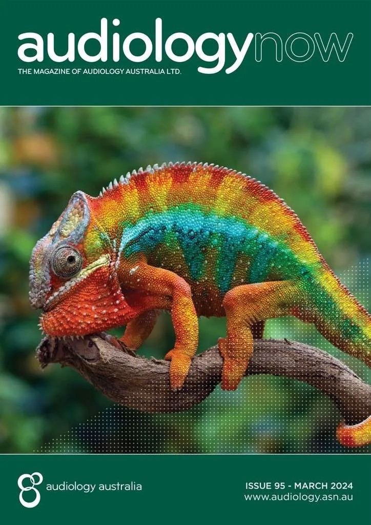 Audiology Now Issue 95 Front Cover