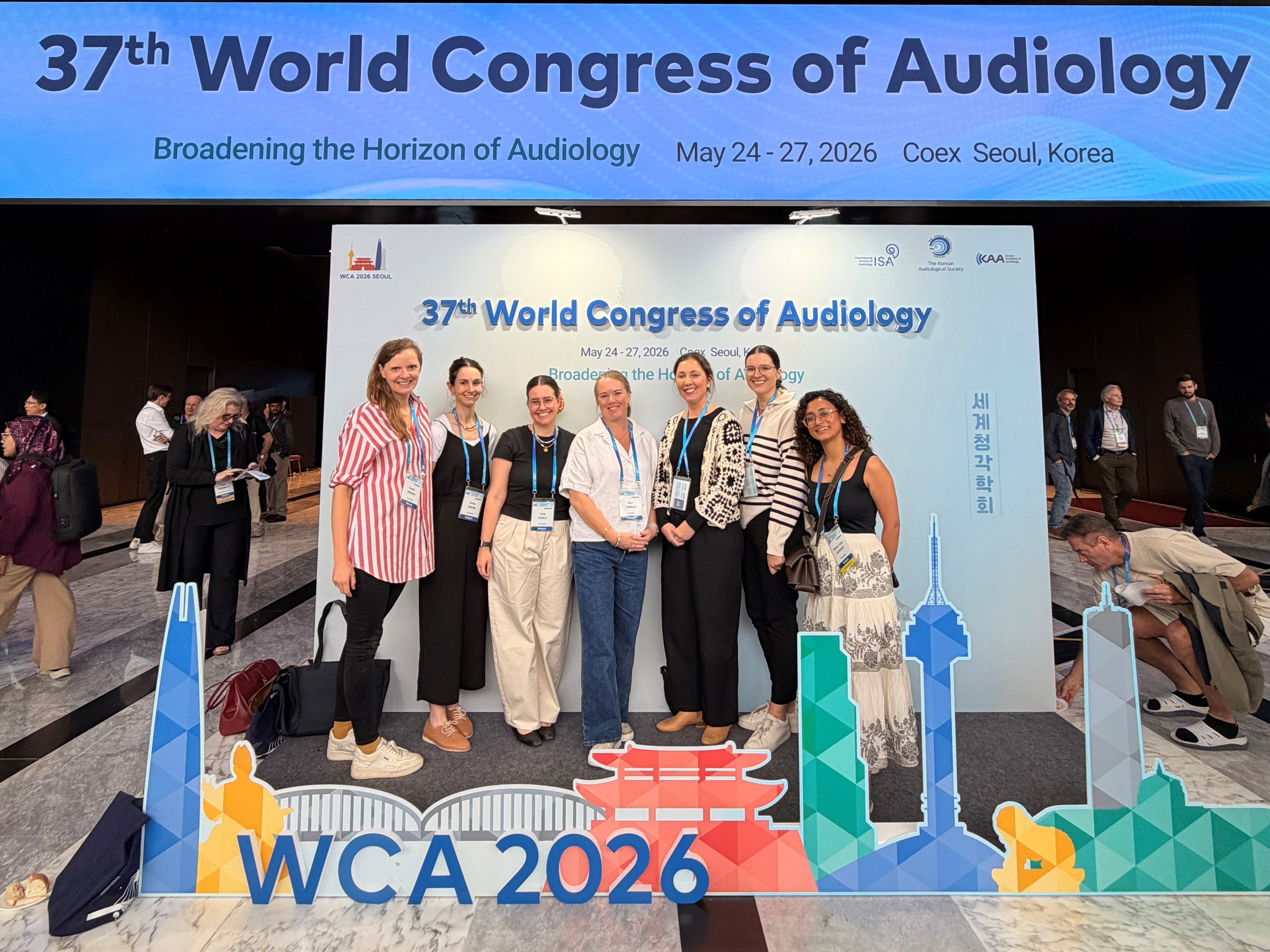 Department of Audiology Represents at World Congress of Audiology 2026 in Seoul