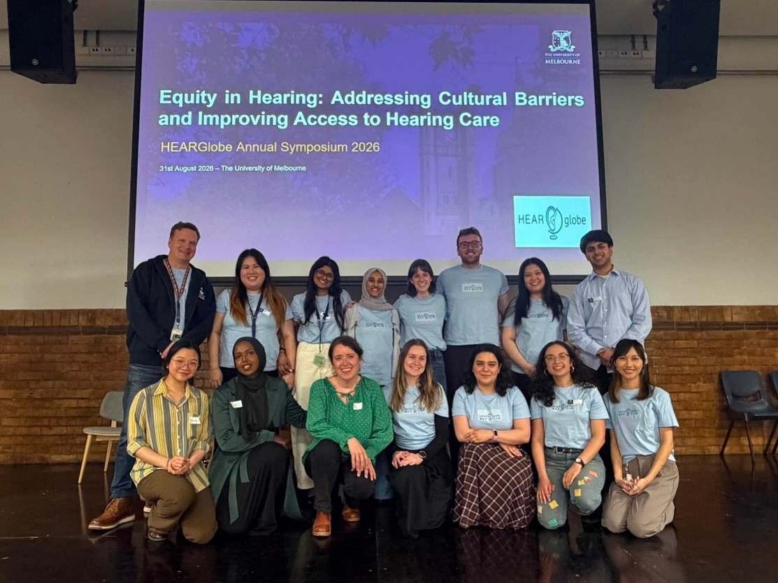 HEARglobe team at their recent Annual Symposium