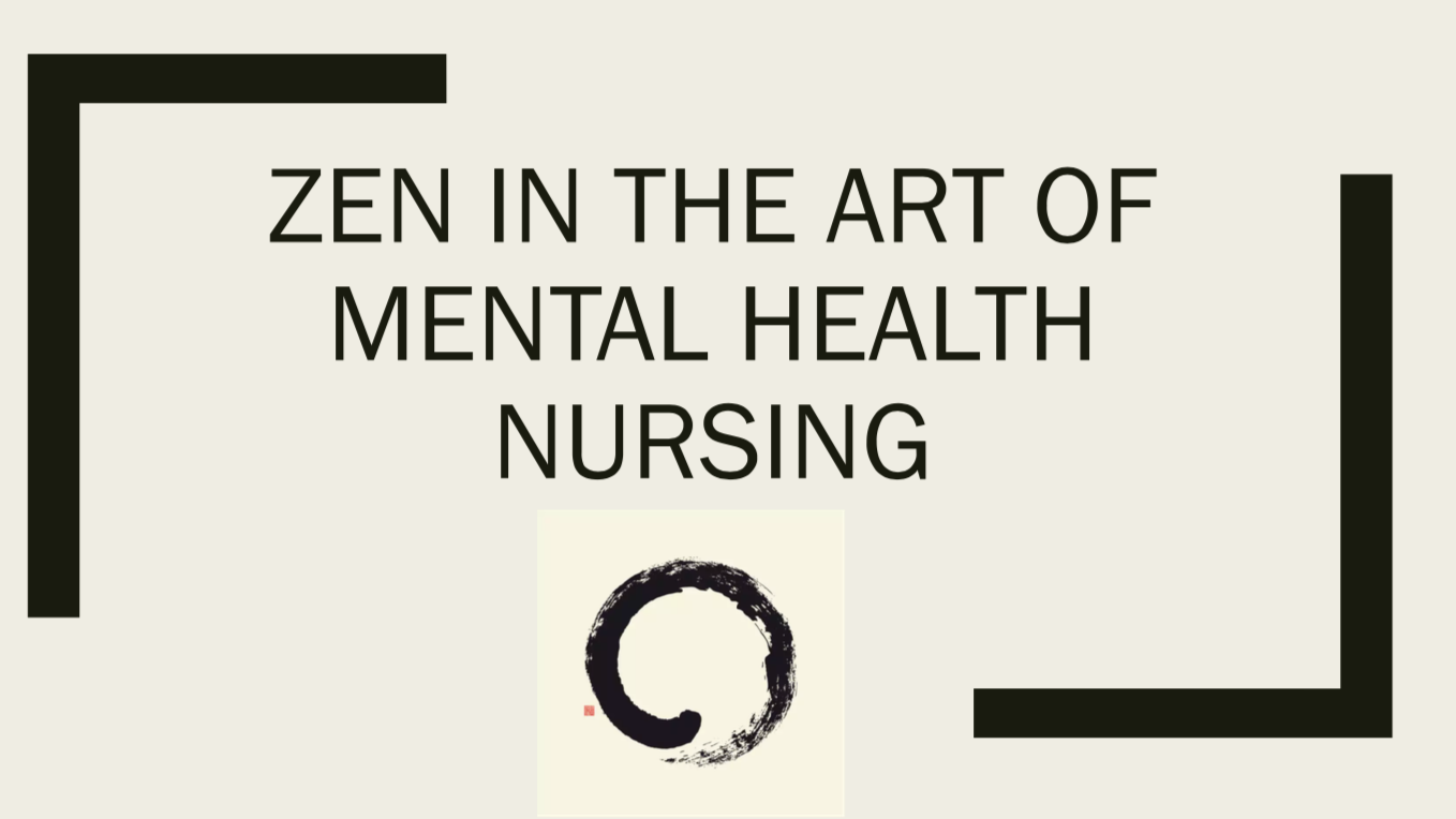 West- Zen in mental health nursing
