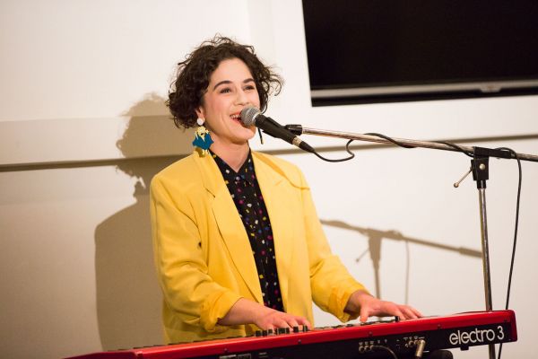 Jude Pearl performing at the 2019 collab