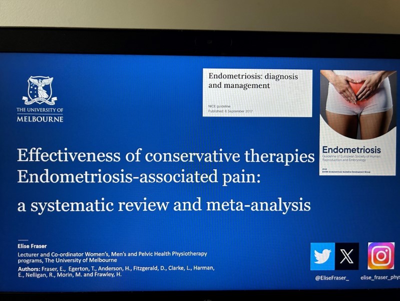 Presentation by Elise Fraser