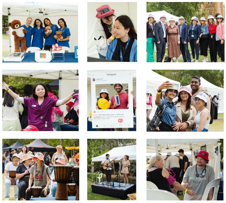 Wlecome to Health Sciences Event collage