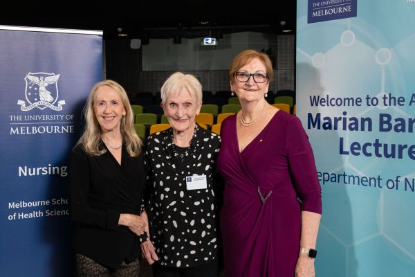 Photo of Denise Harrison, Judith Parker, Sanchia Aranda