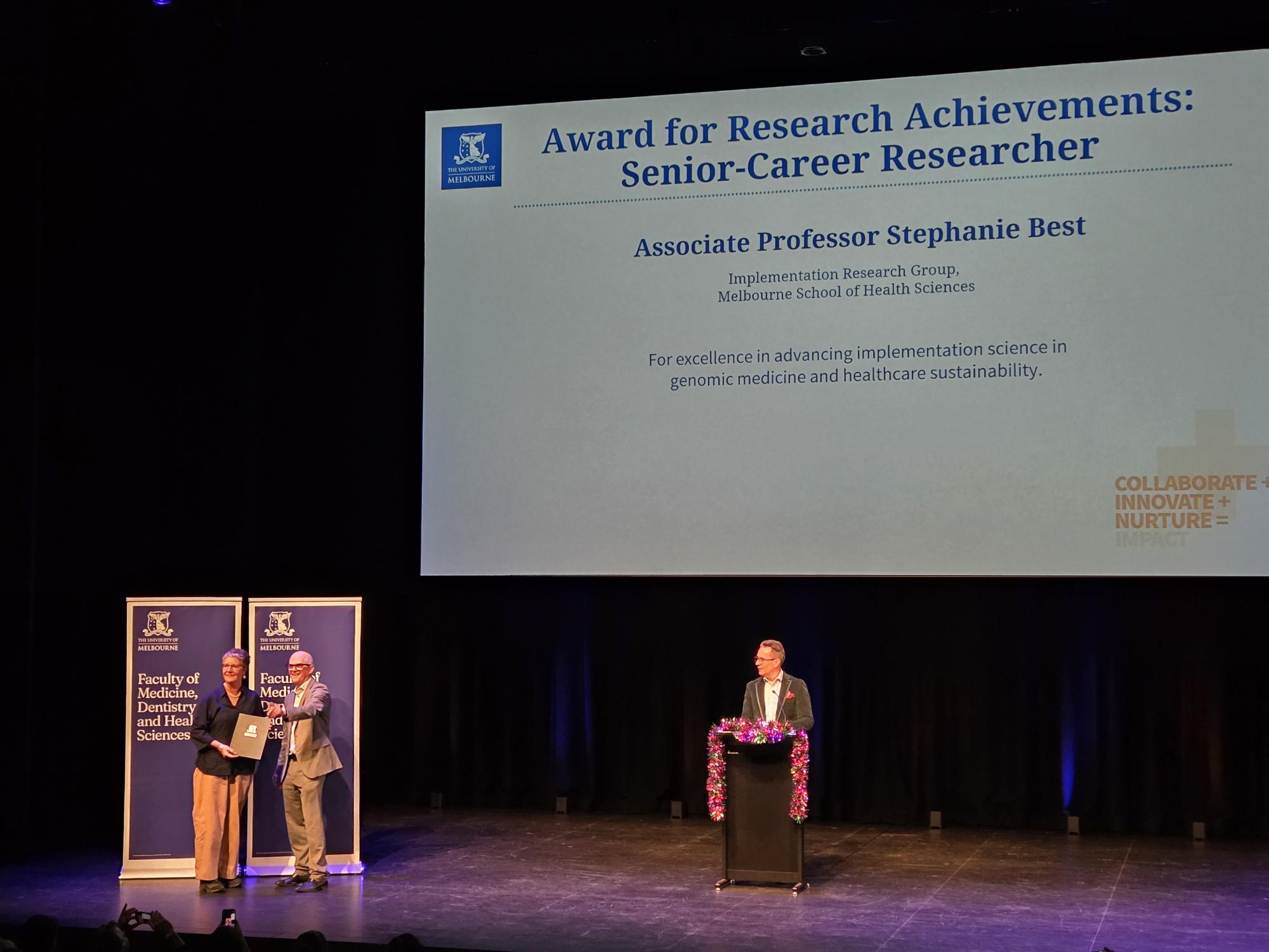 research achievements senior 2025