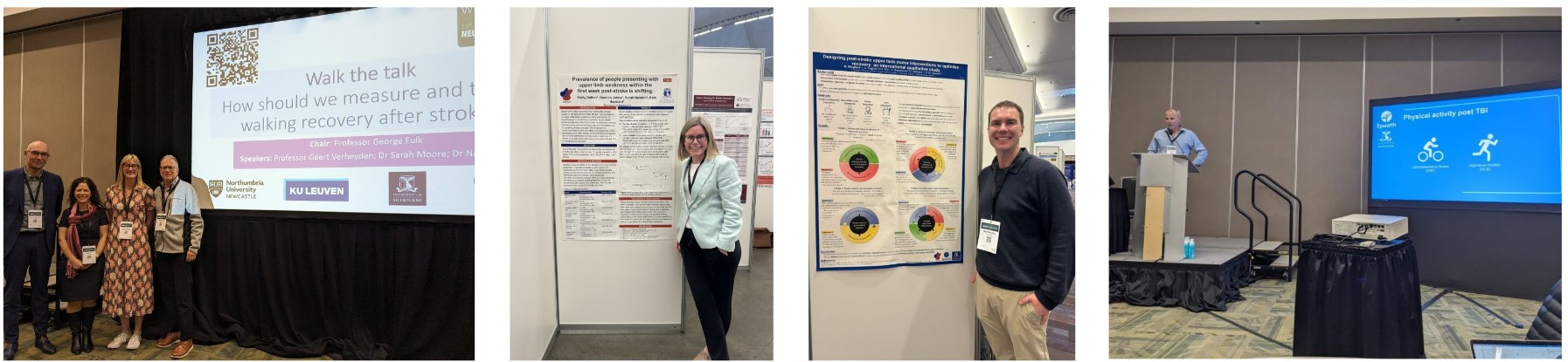 collage of physio representatives at WCNR