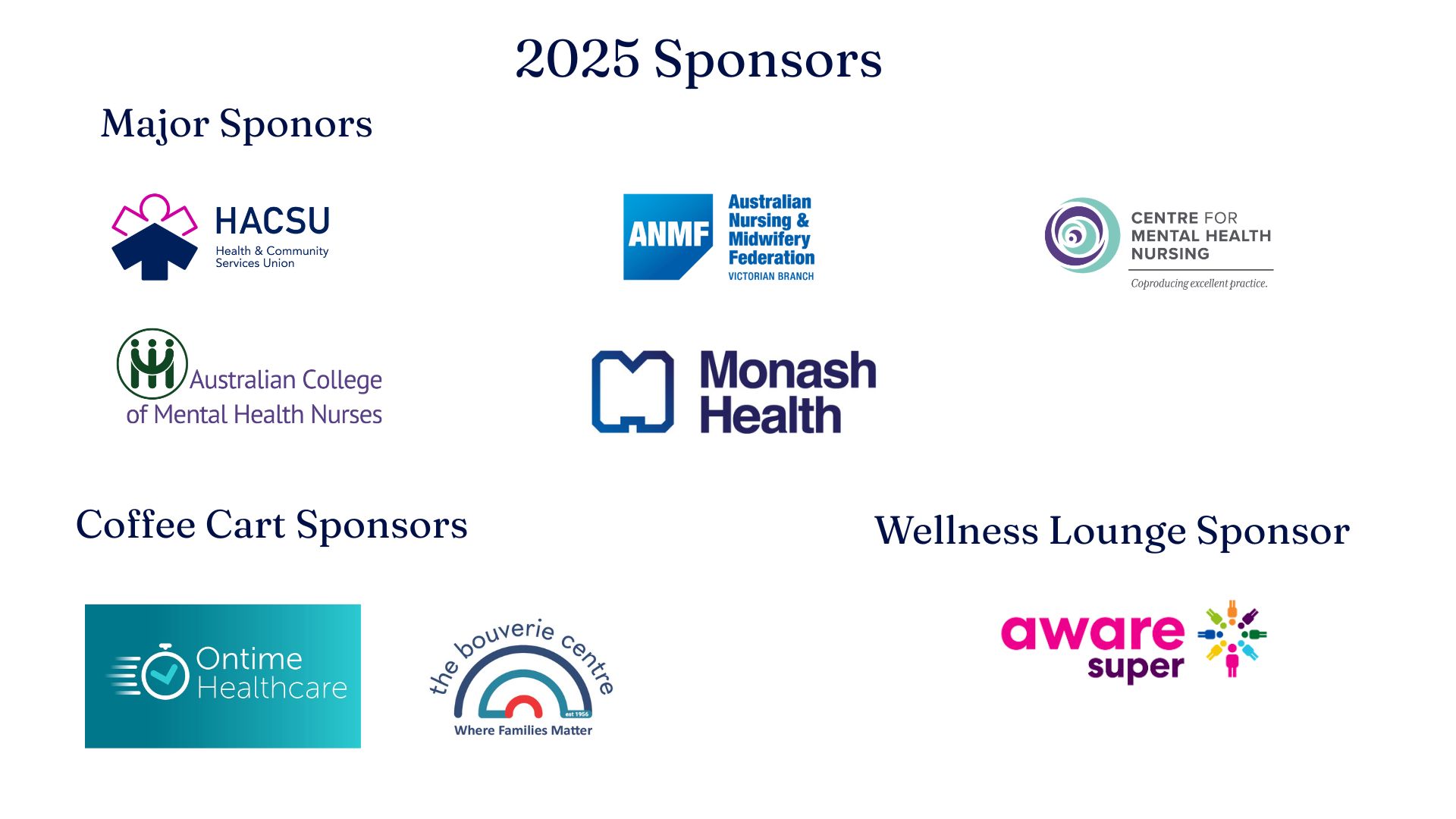2025 Sponsors