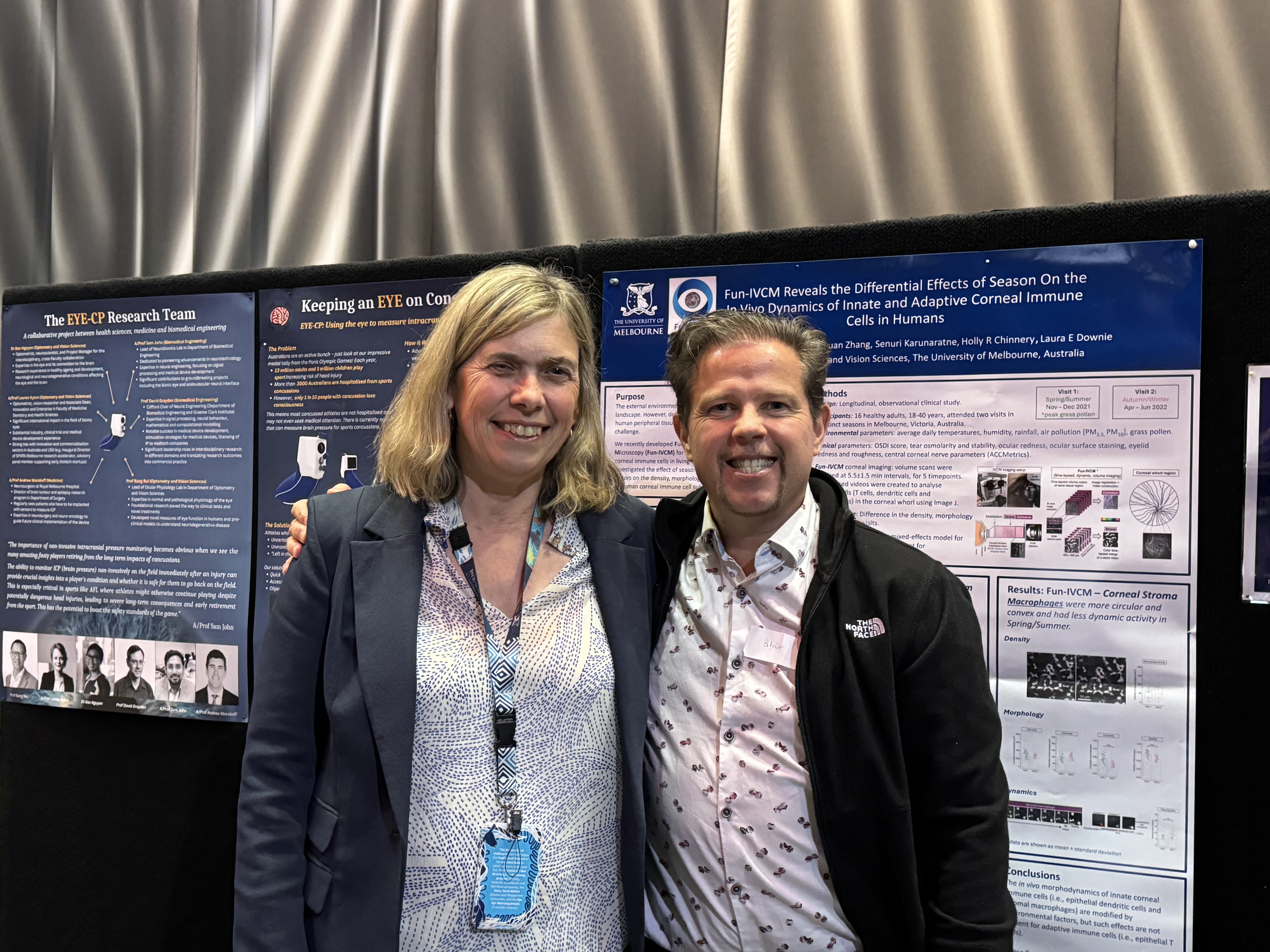 A/Prof Anthea Cochrane and Prof Blair Lonsberry