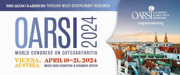 OARSI banner 2024 conference