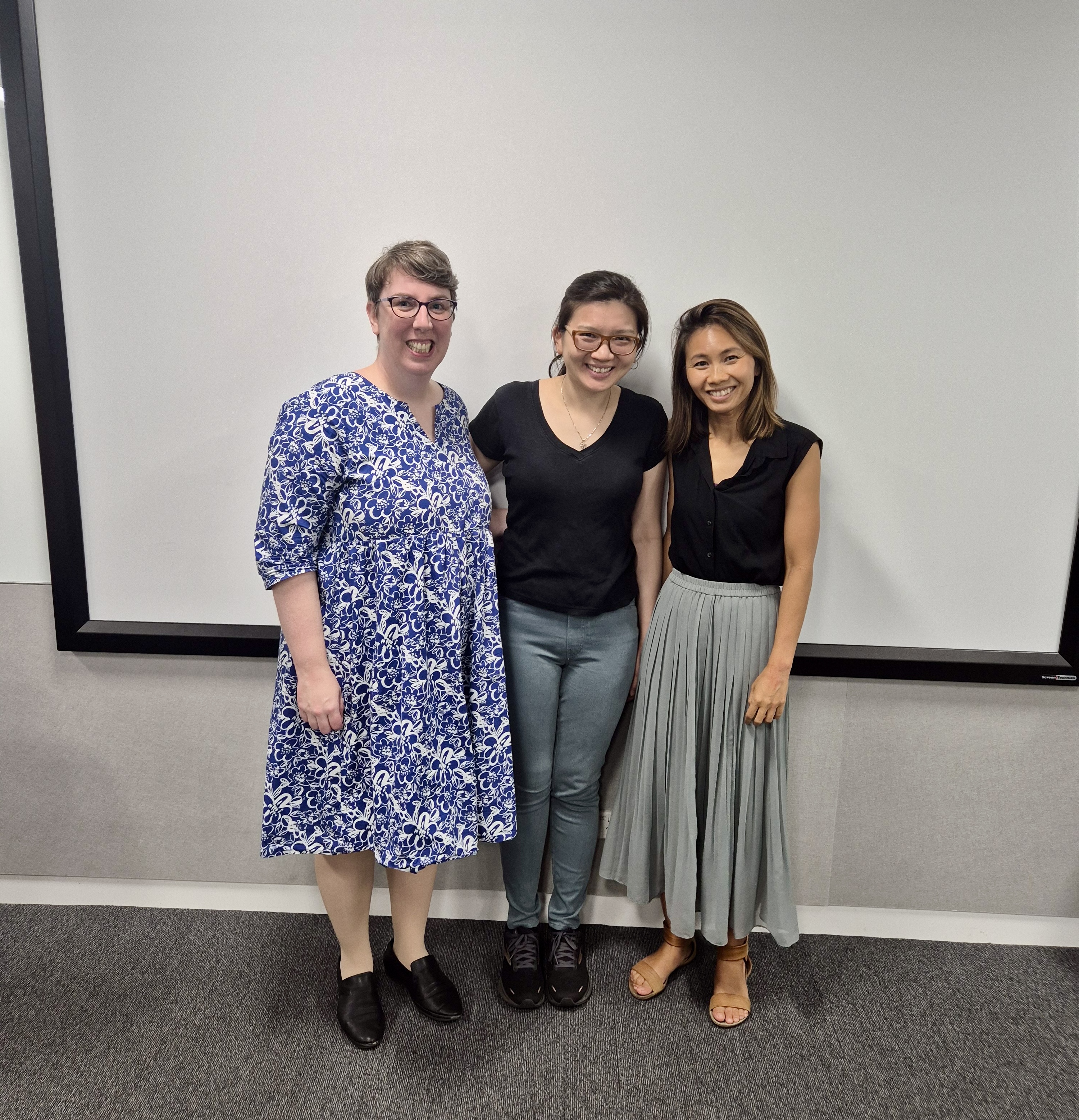 Dr Laura Ellett, Dr Pei Ying Lee, and A/Prof Christine Nguyen