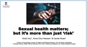 Sexual health matters...
