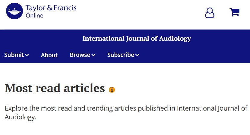 IJA Audiology