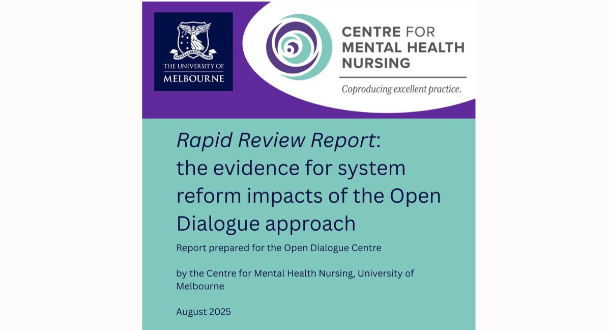 open dialogue - rapid review report from beck