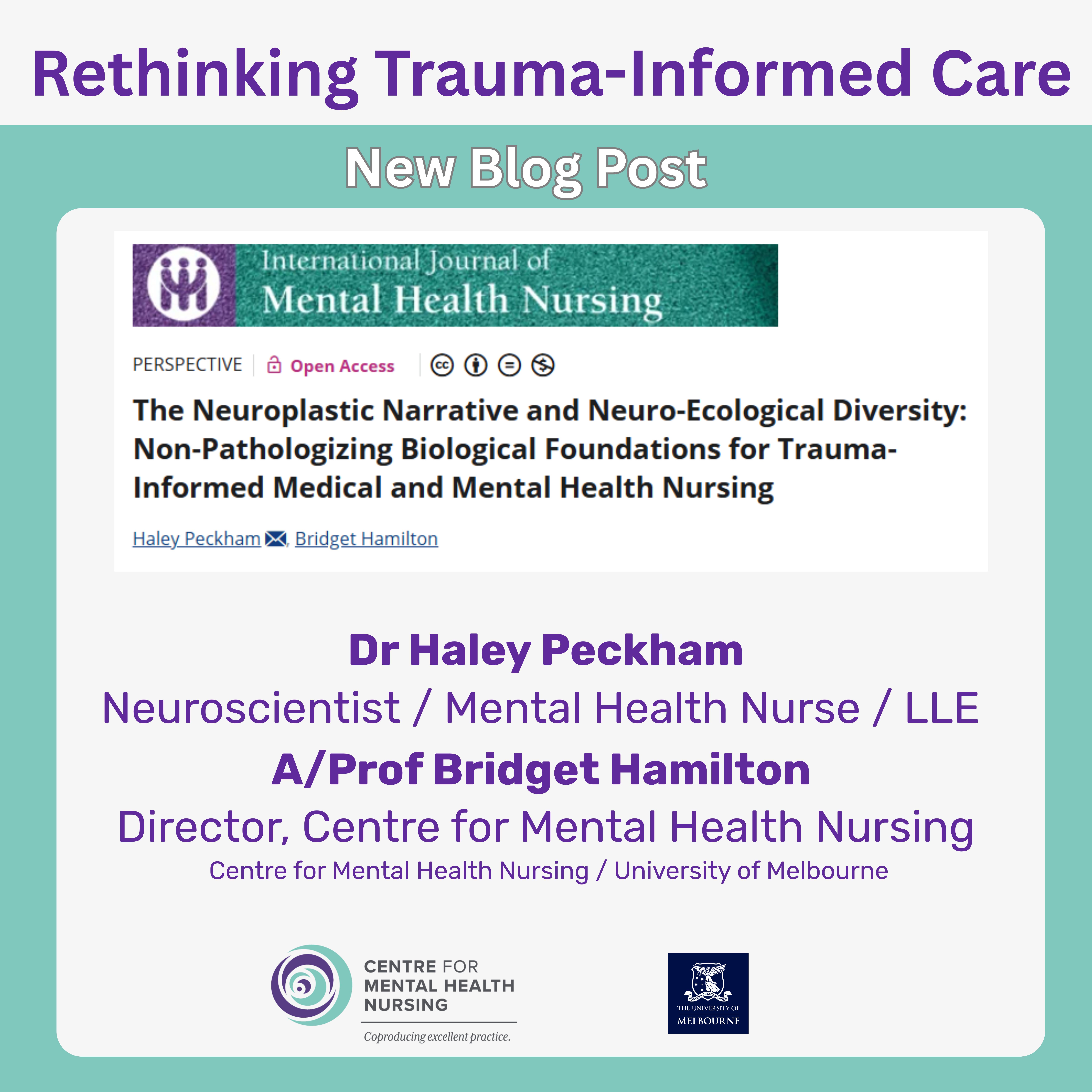 rethinking trauma informed care
