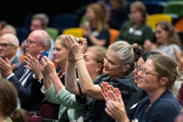 Photograph of audience