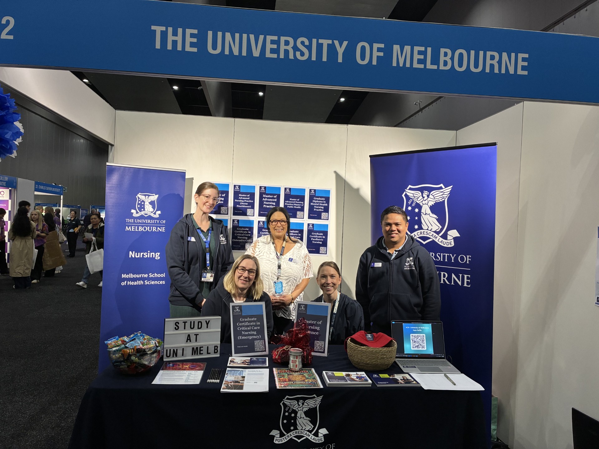 University of Melbourne Nursing Courses Showcased at Australian College of Nursing Expo