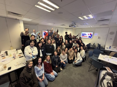 Speech Pathology week group of students