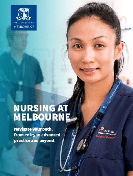 Cover of nursing brochure