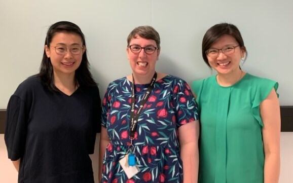 Helen, Laura and Pei