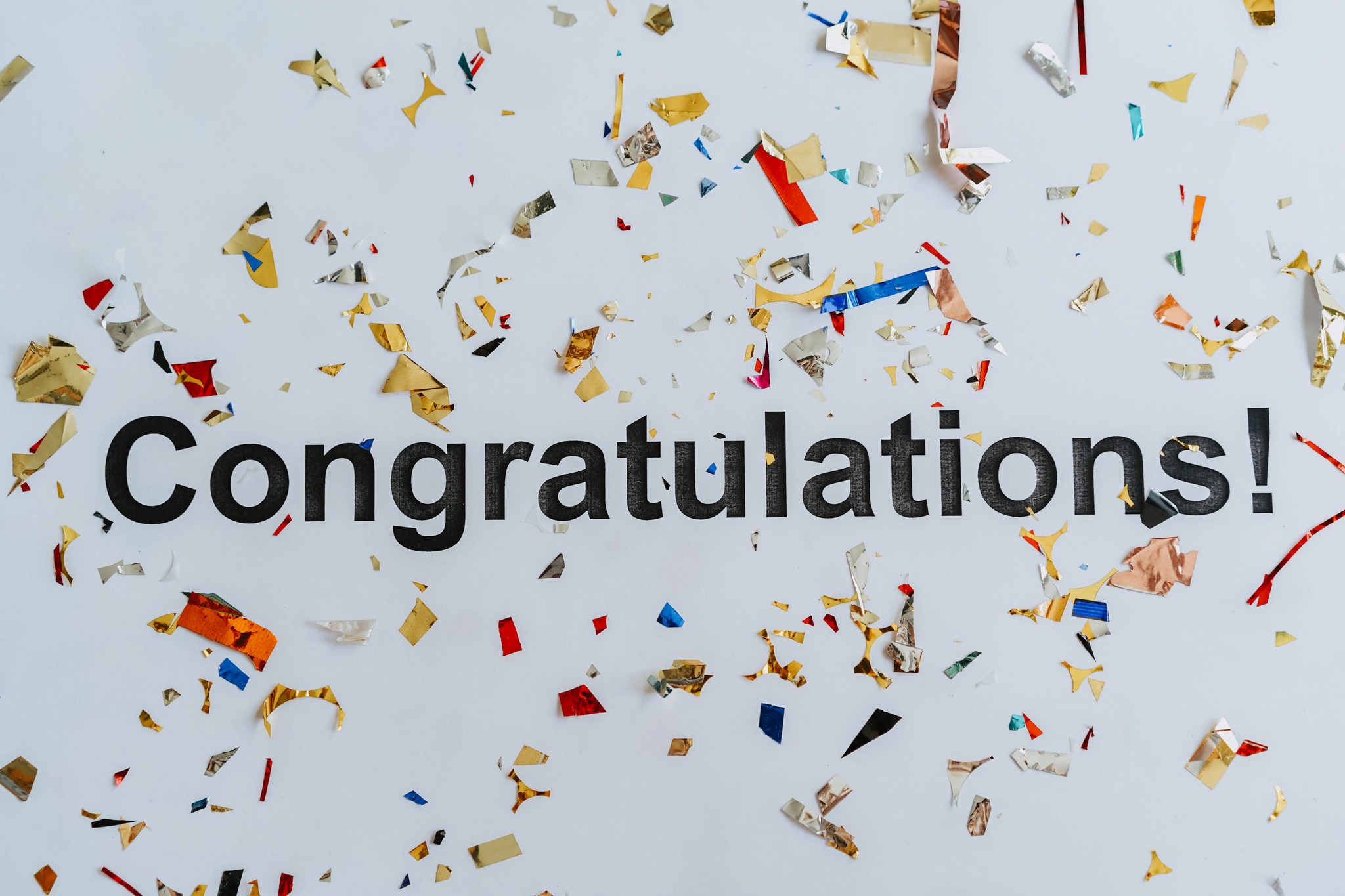 Congratulations!