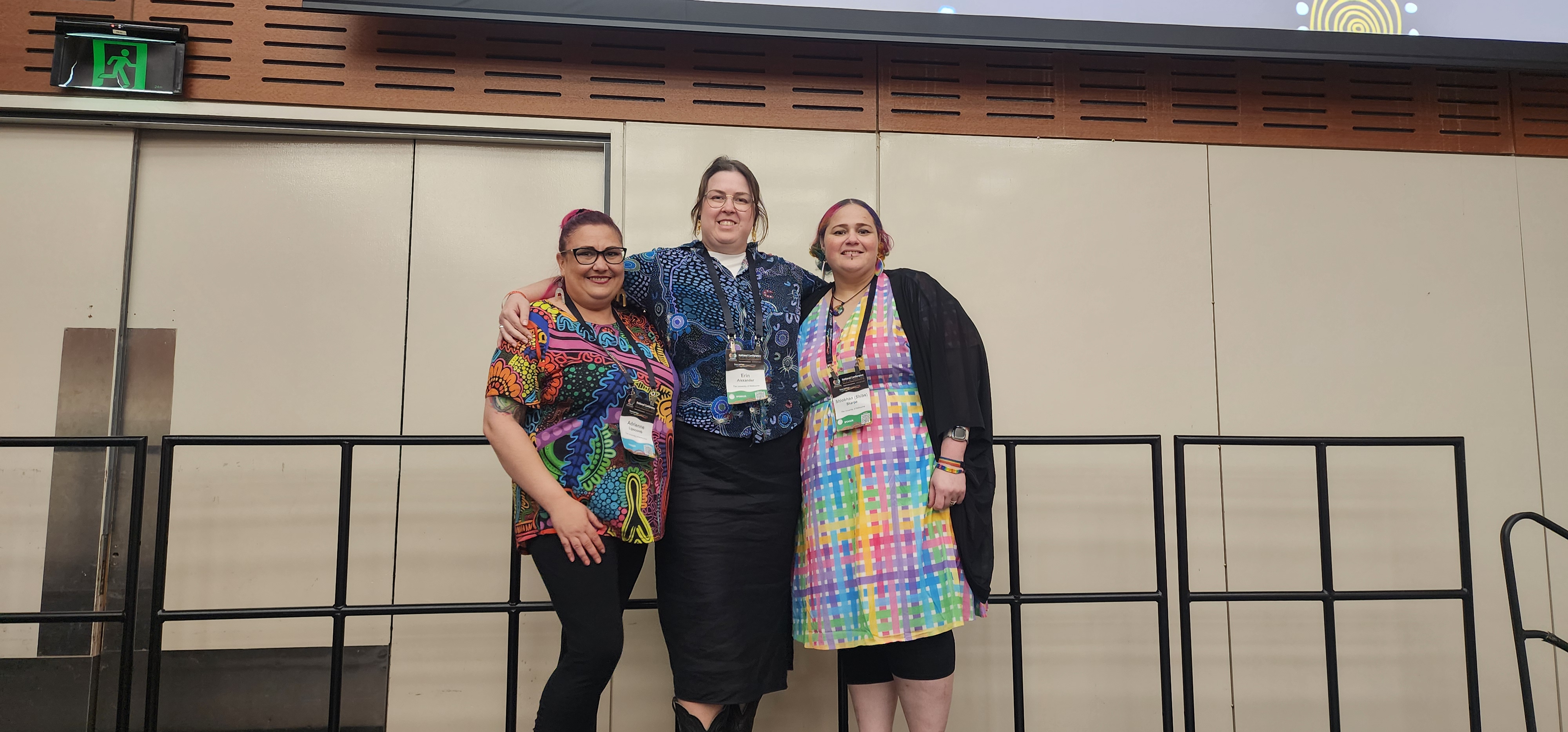 Shibs Sharpe and colleagues at CATSINaM 2024