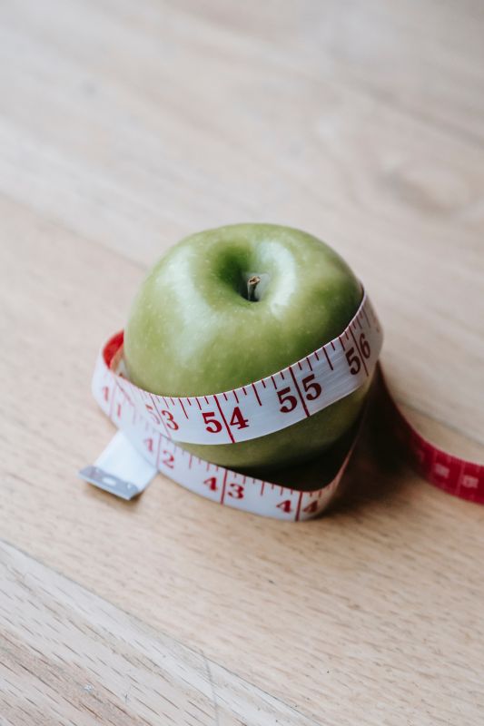 Apple and Tape measure